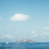 Boats near Panarea, Italy. Unsplash:Giuseppe Murabito