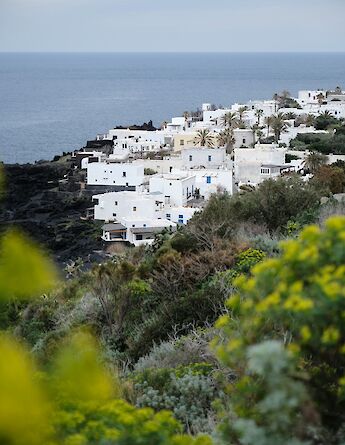 Cliffside village on Stromboli, Italy. Unsplash:Joshua Kettle
