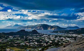 Clouds above Lipani, Italy. Unsplash:Lyle Wilkinson