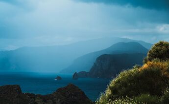 Haze over Lipani, Italy. Unsplash:Refocus KP