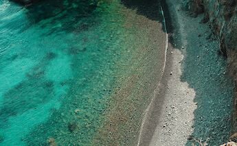 Turquoise waters at Panarea, Italy. Unsplash:Cristina Gottardi