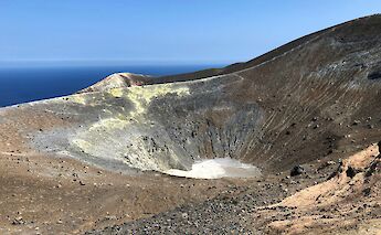 Volcanic crater, Lipani, Italy. Unsplash:Kees Kortmulder