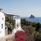 White villas of Stromboli, Italy. Unsplash:Federico di Dio Photography