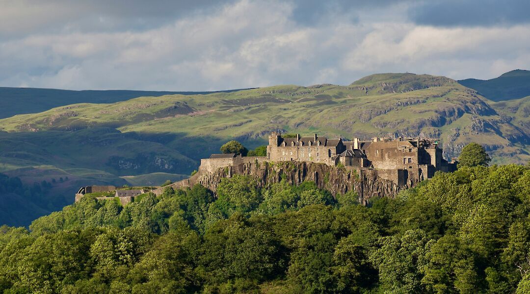 Forests surrounding Stirling castle, Scotland. Andrew Burridge@Unsplash