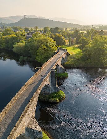 Stirling Old Bridge. Stuart's Bicycle Tour
