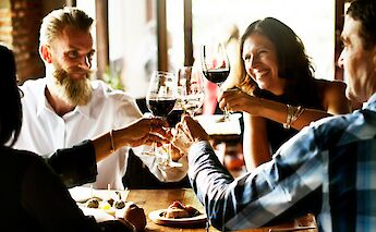 Cheers!  Getty Images@unsplash