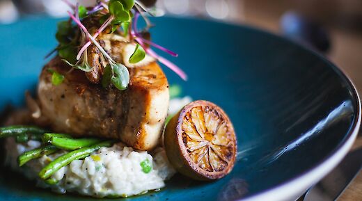 Gourmet dining. Jessica Hearn@unsplash