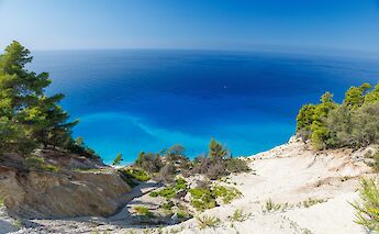 Coastal view, Lefkada, Greece. Stock Birken@Unsplash