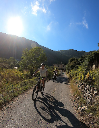 Mountain roads in Lefkada, Greece. CC:TO