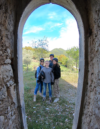 Through the window, Lefkada, Greece. CC:TO