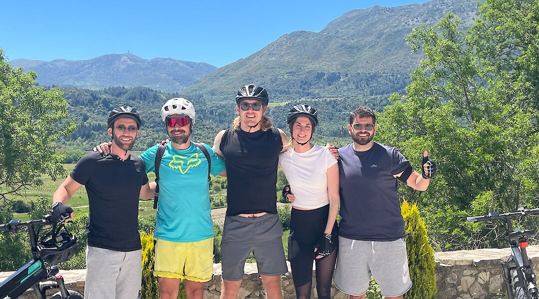 Bike tour of the Lefkada mountains, Greece. CC:TO