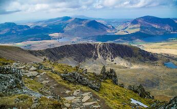 Rugged landscape in Wales. Unsplash@Tom Wheatley