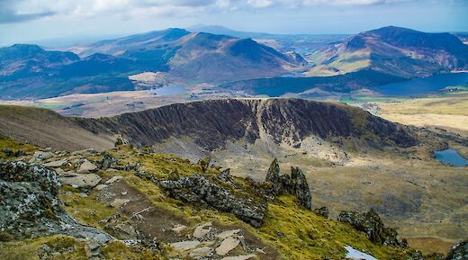 Rugged landscape in Wales. Unsplash@Tom Wheatley