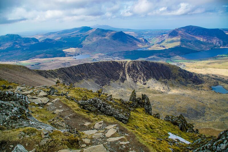 Rugged landscape in Wales. Unsplash@Tom Wheatley