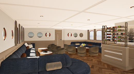 Lounge & bar, Magnifique X, Boat & Bike Tour