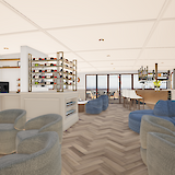Lounge & bar, Magnifique X, Boat & Bike Tour