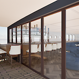 Exterior bar, Magnifique X, Boat & Bike Tour