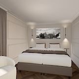 Upper deck suite, Magnifique X, Boat & Bike Tour