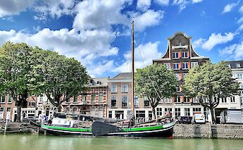 Historic Harbor in Dordrecht. Joseph Martin@pexels