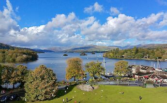 Aerial view of Bowness-on-Windermere. RichardSutcliffe@unsplash