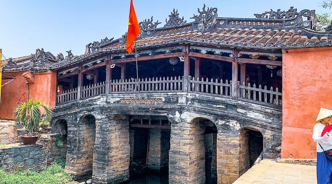 Covered Bridge, a historic icon in Hoi An. MarinaLobato@unsplash