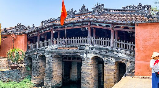 Covered Bridge, a historic icon in Hoi An. MarinaLobato@unsplash