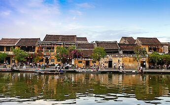 Hoi An’s Old Town along the Thu Bon River. VanLongBui@pexels