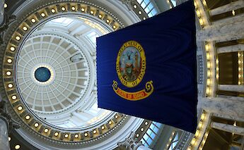 Inside the Idaho Capitol Building, Boise, Idaho, USA. David Lee@Flickr