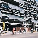 Bike tour at Automobile Alley, Oklahoma City, Oklahoma, USA. CC:Ride OKC