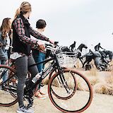 Bike tour at the Land Run Monument, Oklahoma City, Oklahoma, USA. CC:Ride OKC