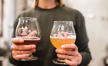 Craft beer tastings, Oklahoma City, Oklahoma, USA. CC:Ride OKC