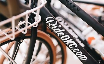 Ride OKC bicycles, Oklahoma City, Oklahoma, USA. CC:Ride OKC