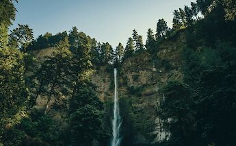 Multnomah Falls, Oregon, USA. Luke Flynt@Unsplash