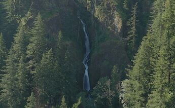 Wahkeena Falls, Oregon, USA. CC:Ebike Multnomah Falls