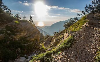 Sunset on Mount Olympus. Unsplash@BenDumond