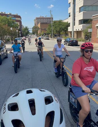 Cycling through Wilmington, North Carolina, USA. CC:TO