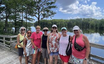 Posing by the Riverwalk, Wilmington, North Carolina, USA. CC:TO