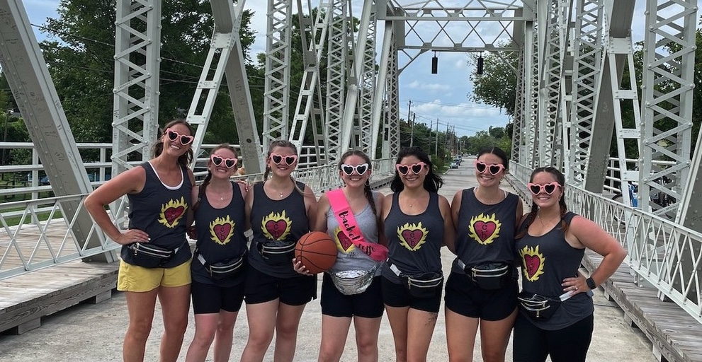 Group photo with basketball, Wilmington, North Carolina, USA. CC:TO