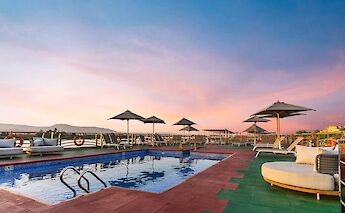 Pool, Nebu, Bike and Boat Tour