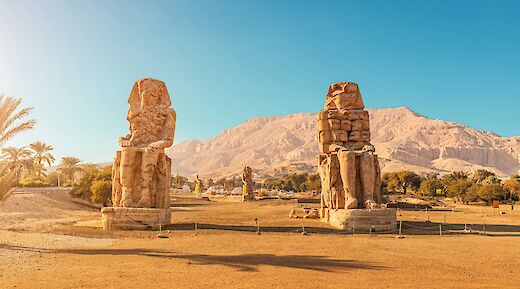 Statues of the gods, Egypt bike tours. Getty Images@Unsplash