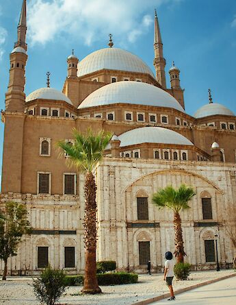 The Mosque of Muhammad Ali inside the Citadel. MounirAbdi@unsplash
