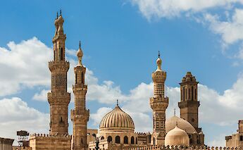 Historic minarets and domes of Cairo. YousefSalhamoud@unsplash
