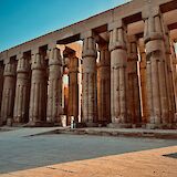 A grand colonnade at Luxor Temple. AhmedElonkrashy@unsplash