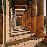 A columned corridor inside the Philae Temple ZeyadGoda@unsplash