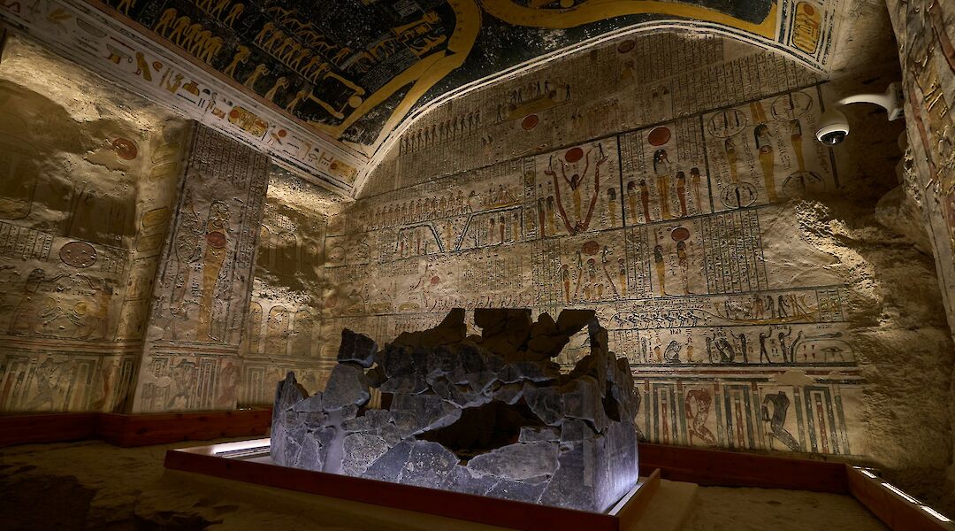 Tomb KV9 in Egypt's Valley of the Kings for Pharaohs Ramesses V and VI. DmitriiZhodzihskii@unsplash