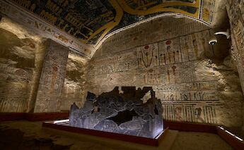 Tomb KV9 in Egypt's Valley of the Kings for Pharaohs Ramesses V and VI. DmitriiZhodzihskii@unsplash