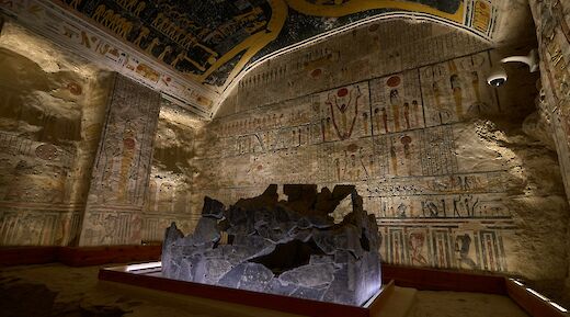 Tomb KV9 in Egypt's Valley of the Kings for Pharaohs Ramesses V and VI. DmitriiZhodzihskii@unsplash