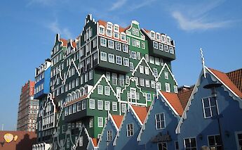 The Inntel Hotel in Zaandam, Amsterdam e-bike tour. CC:TO