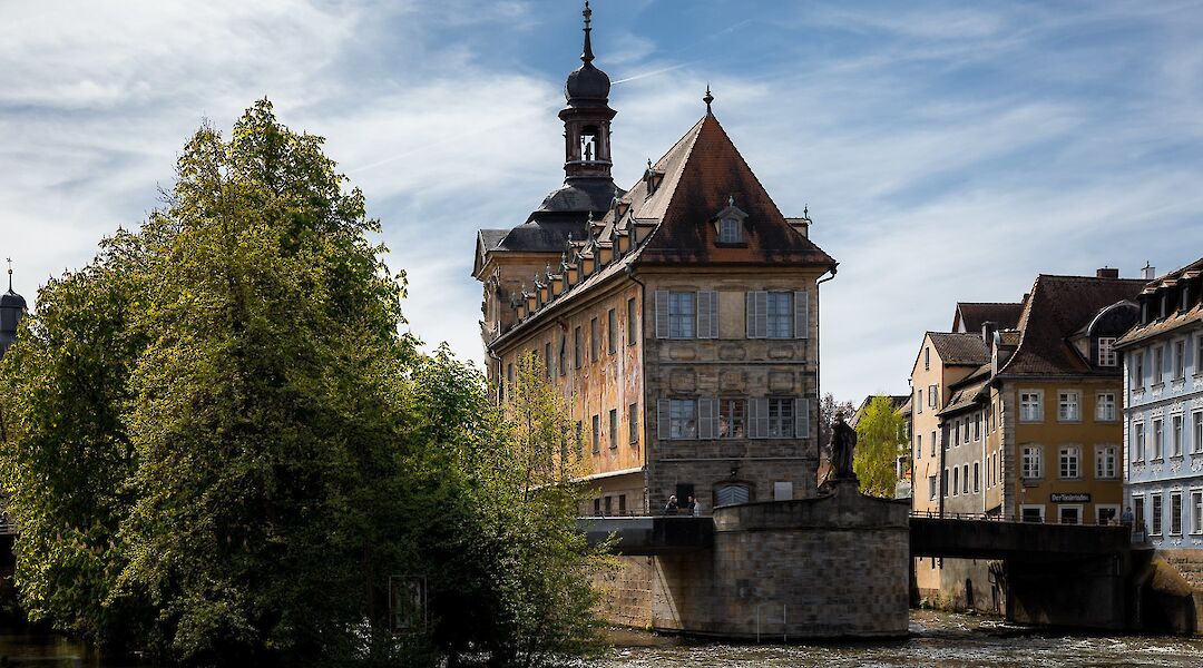 Bamberg’s Old Town Hall (Altes Rathaus). Zczillinger@Flickr