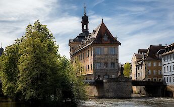Bamberg’s Old Town Hall (Altes Rathaus). Zczillinger@Flickr